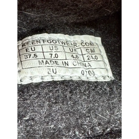 KEEN Women's Waterproof Winter Snow Boots Black Size 7 - Picture 9 of 9